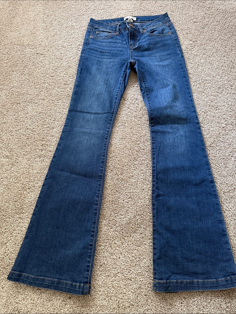 Classic Women's Boot Cut Jeans in Medium Blue